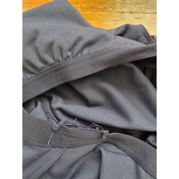 Athleta Navy Transcend V-Neck Crop Bra XL A001662 - Picture 7 of 7